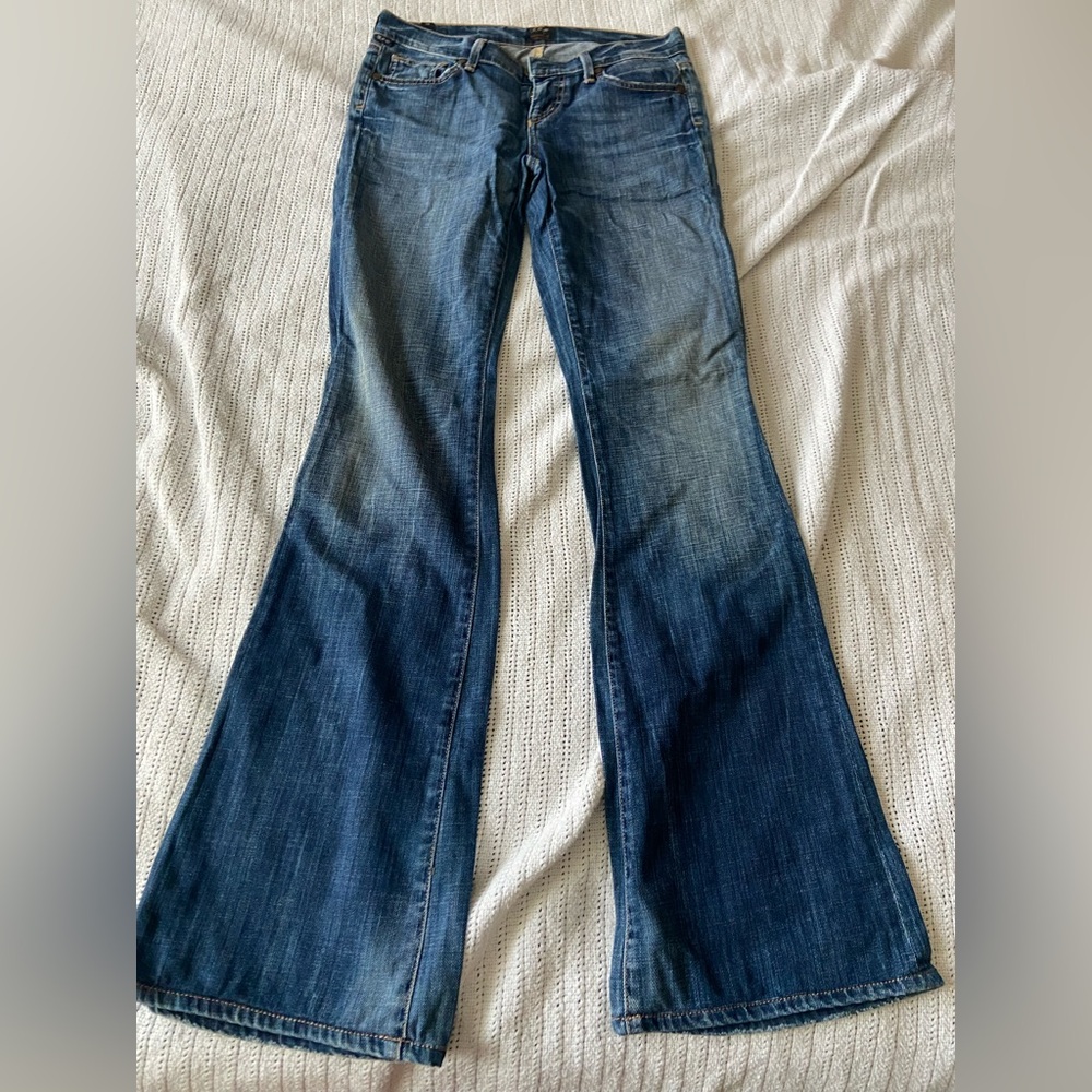 Citizens Of Humanity Ingrid low rise flare leg jeans